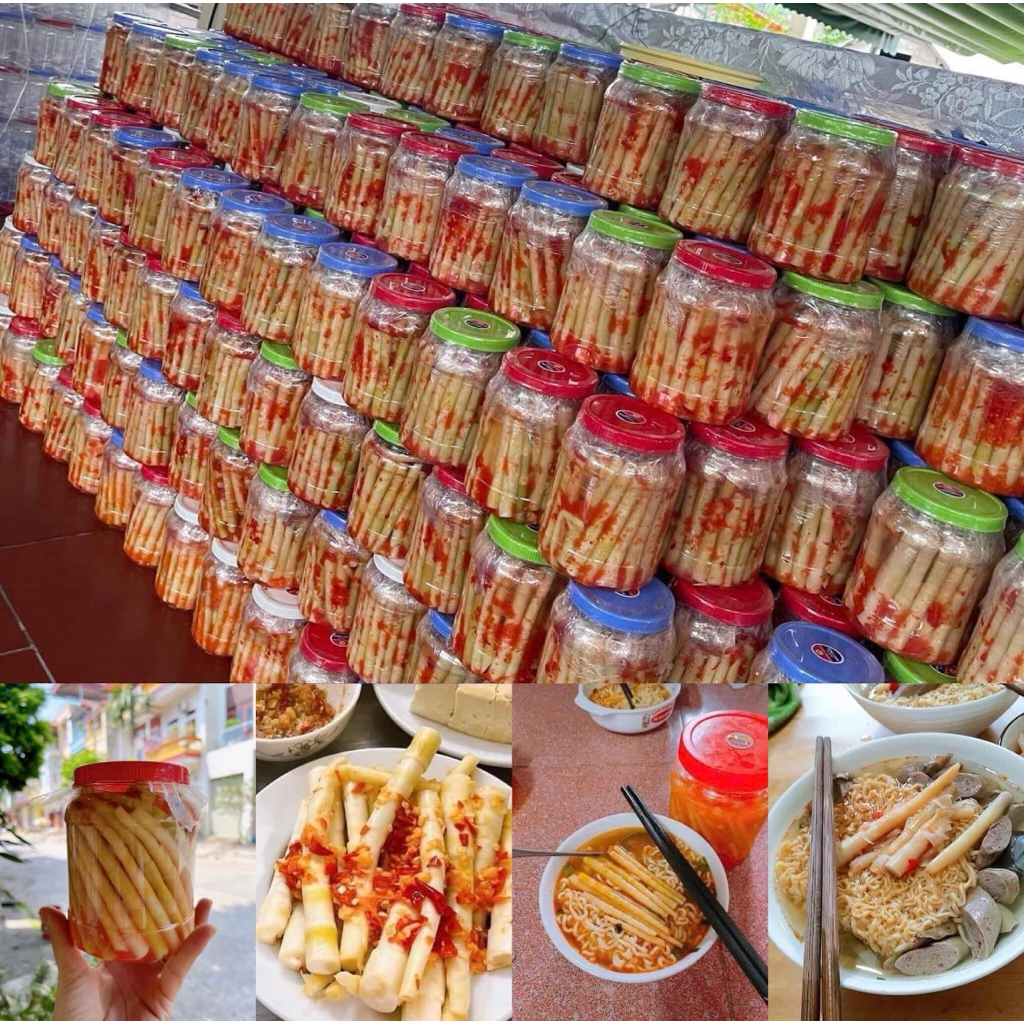 măng trúc muối tỏi ớt trạm tấu yên bái