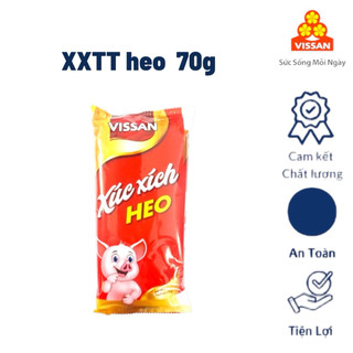  Combo 3 gói xúc xích tiệt trùng vissan  280g gói x 4cây  