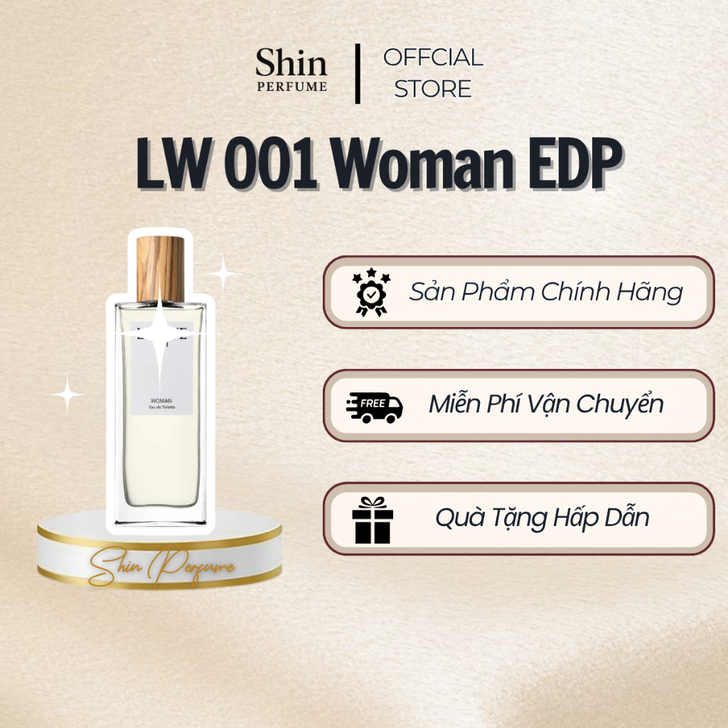 [5/10ml] LW 001 Woman EDP | Nước Hoa Nữ |Mẫu Thử|Shin Perfume