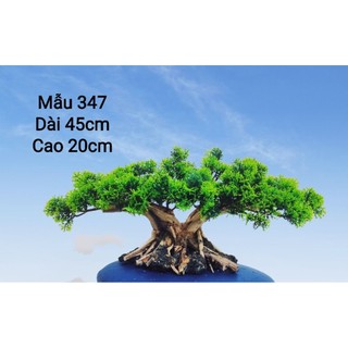 Lũa Bonsai ghép cành tùng nhựa Cho Bể Cá Cảnh Đủ Size