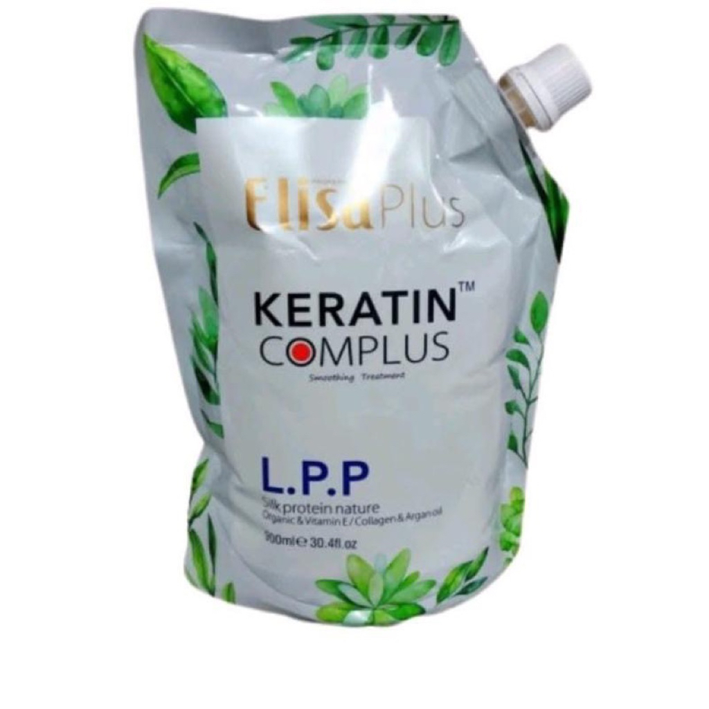 Elisa Plus Hấp Tóc LPP Keratin Complex 900ml Phục Hồi Mền Mượt Ngăn Ngừa Gãy Rụng & Xơ Rối Made In F