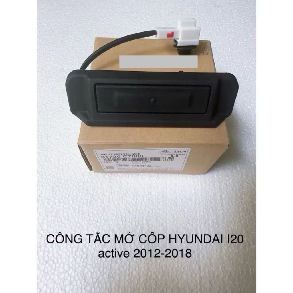 CÔNG TẮC MỞ CỐP HYUNDAI I20 active và I20 2012-2018 81720-C7000 81260-2V000