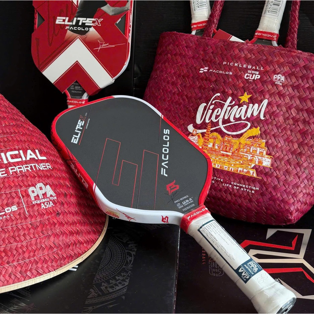 Vợt Pickleball FACOLOS ELITE X [ Cam kết chính hãng 100% ]