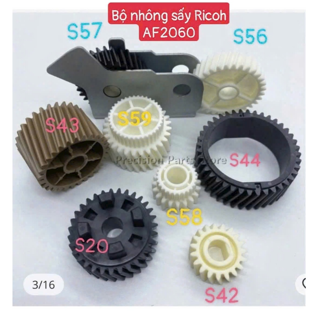 Nhông sấy máy ricoh 1075/2060/7502/7503/8000/8002/9003/7503/7502/8001