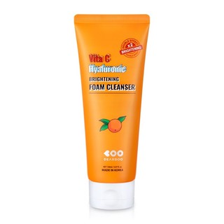  DB_011 Sữa rửa mặt Dearboo Vita C Hyaluronic Brightening Foam Cleanser 