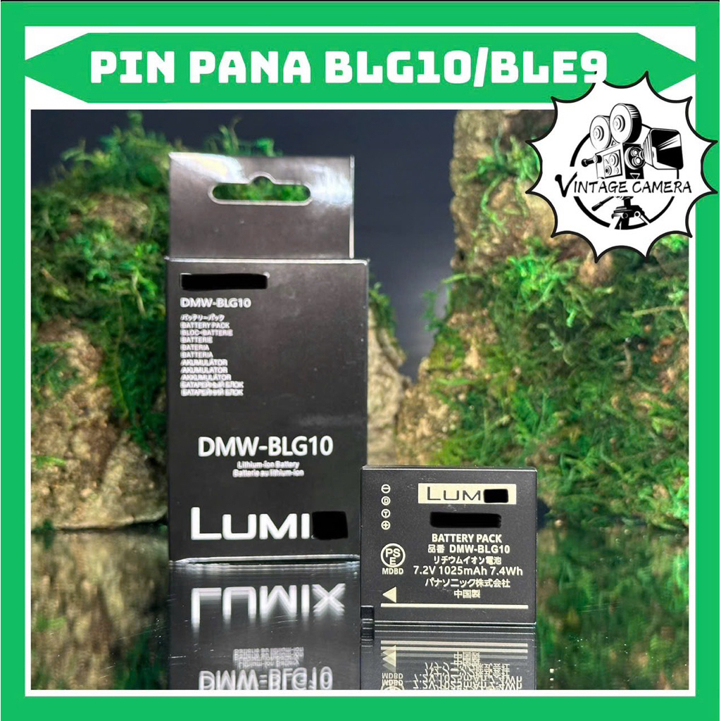 Pin Pana DMW-BLG10 cho máy ảnh DMC-GF6, DMC-GX7, DMC-ZS100 và DMC-LX100