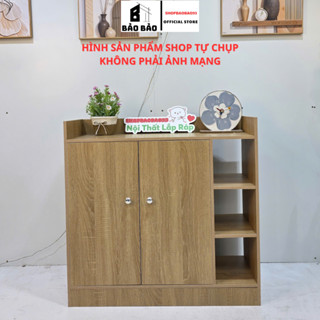  Tủ giày dép kệ giày gỗ có ngăn tủ cao cấp chất liệu gỗ MDF chống nước -BM01 