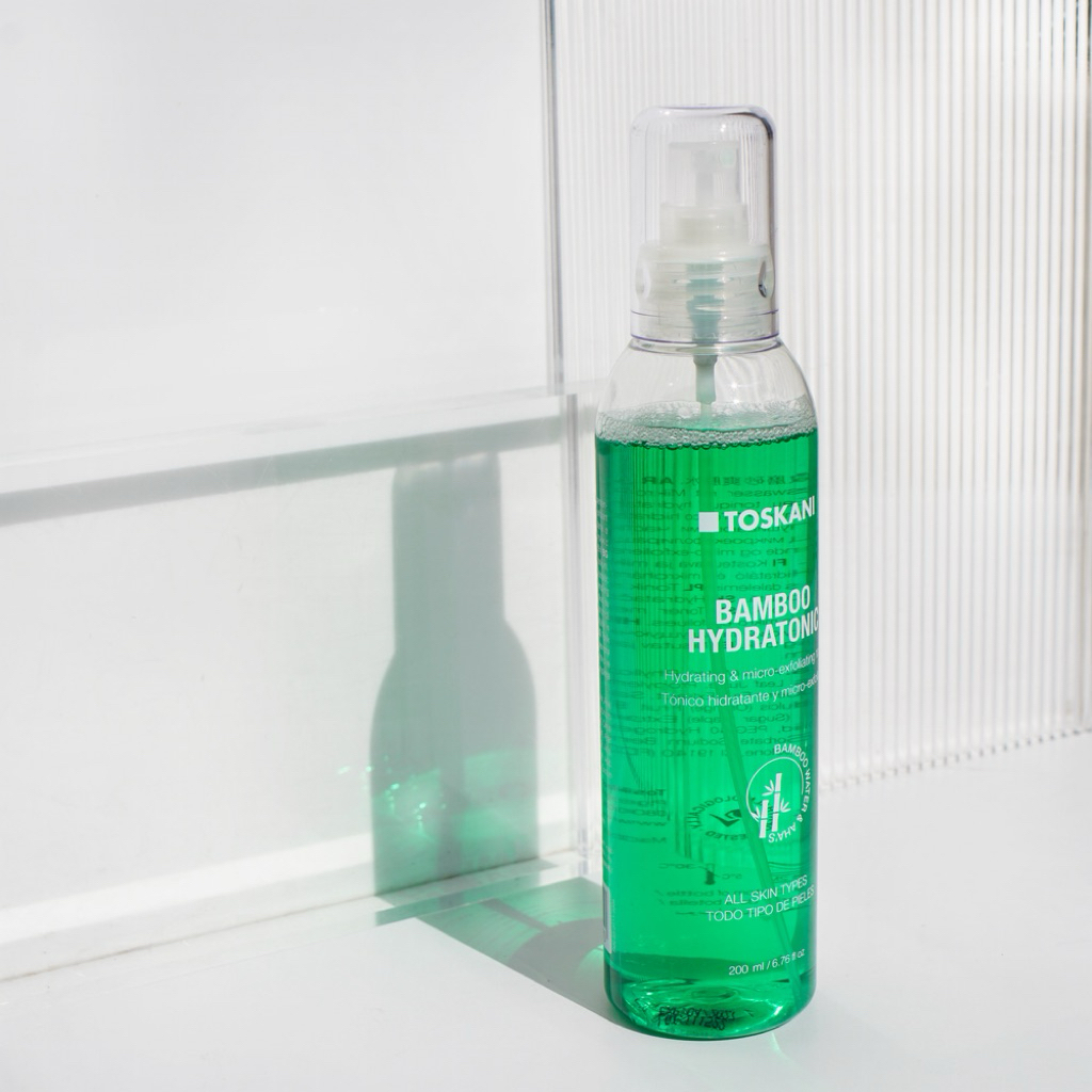 (ĐMN) Toskani - Bamboo Hydra Tonic Nước cân bằng, kháng khuẩn và làm sạch da dầu mụn, nhạy cảm 200ml