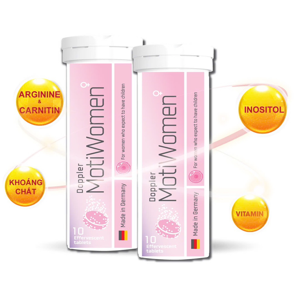 [SHOP MALL CHÍNH HÃNG] DOPPLER MOTIWOMEN hỗ trợ sinh sản nữ giới