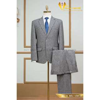 BỘ VEST NAM TRUNG NIÊN HUY MEN'S (Tặng 1 cà vạt)