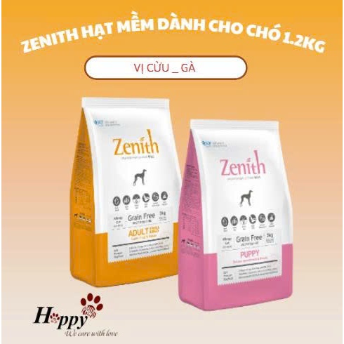 Zenith hạt mềm cho chó con1,2kg