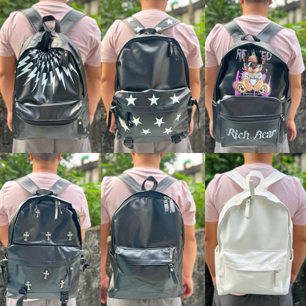 Balo da nam size 43 phong cách boy phố thời trang – Thiết kế năng động, chất da cao cấp