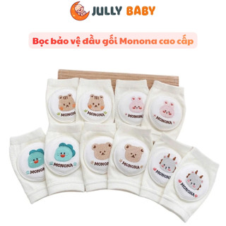 Bọc bảo vệ đầu gối Monona mùa hè cao cấp cho bé tập bò - Shop Mẹ Nhép