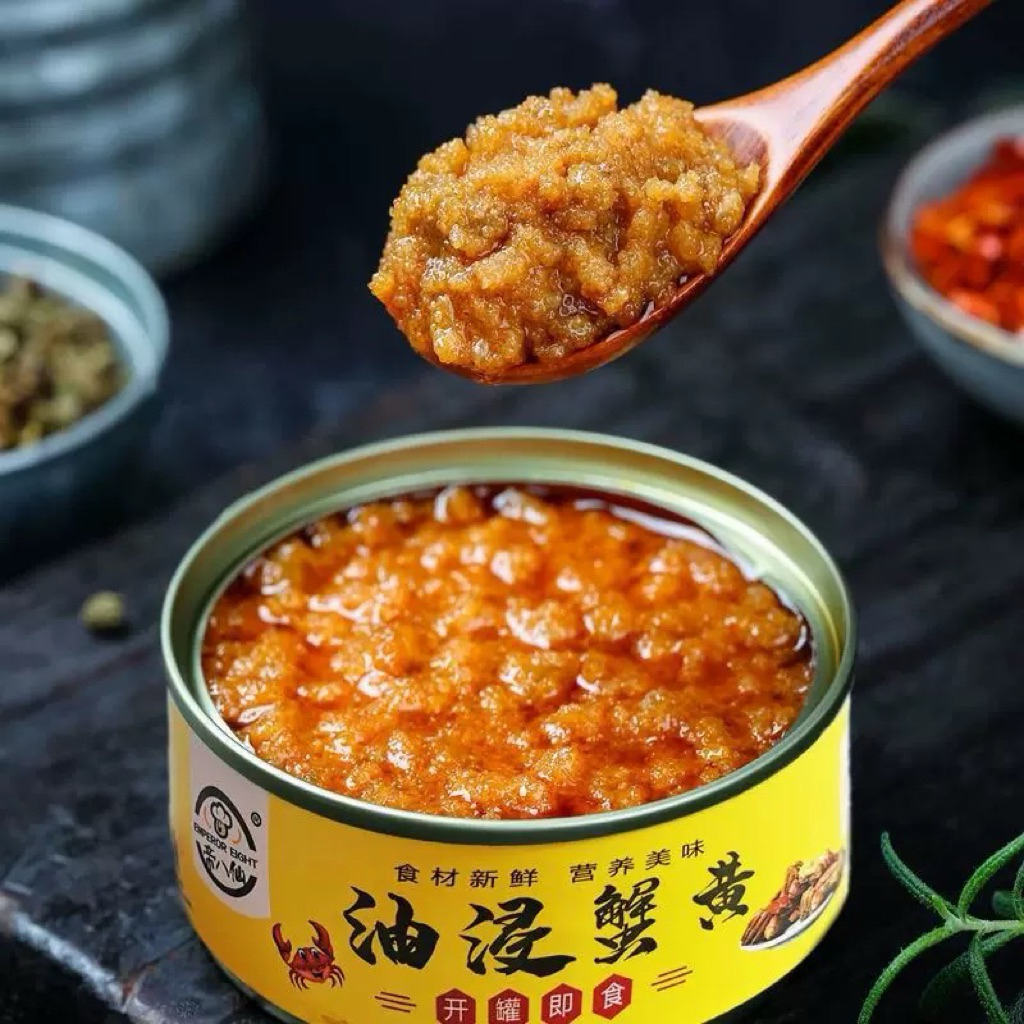 Sốt Gạch Cua Thơm Ngon Đặc Sản Sơn Đông Hộp 100g