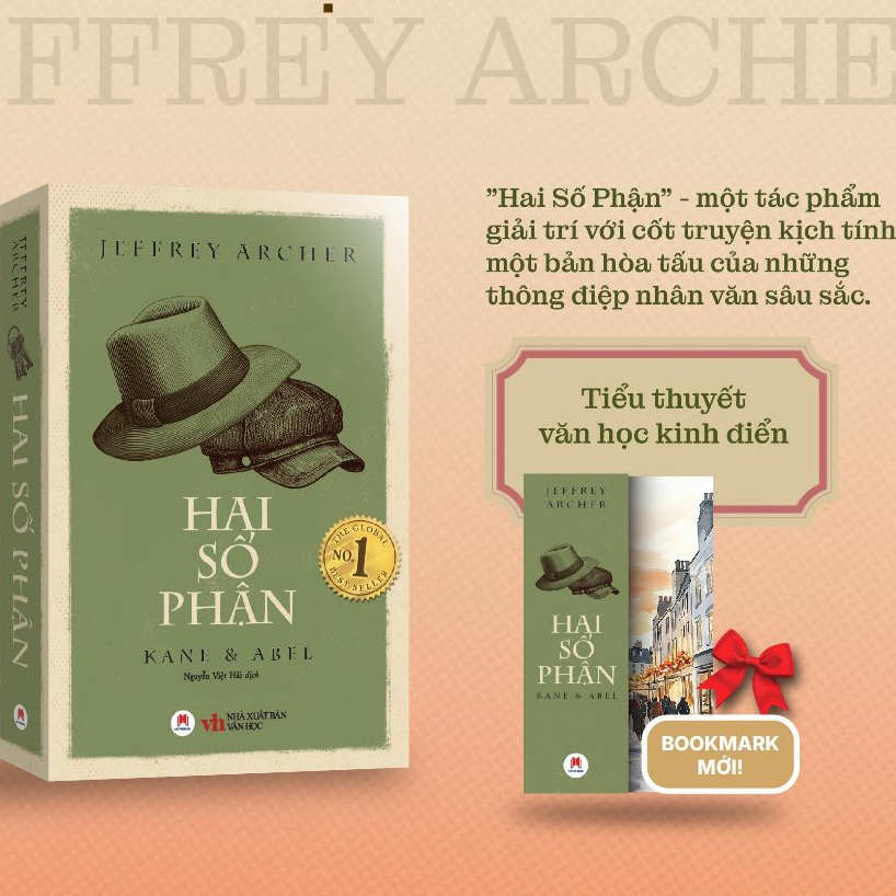  Sách Hai Số Phận Bìa Mềm  Tặng Bookmark - Bìa mềm New 2025  - Huy Hoàng 