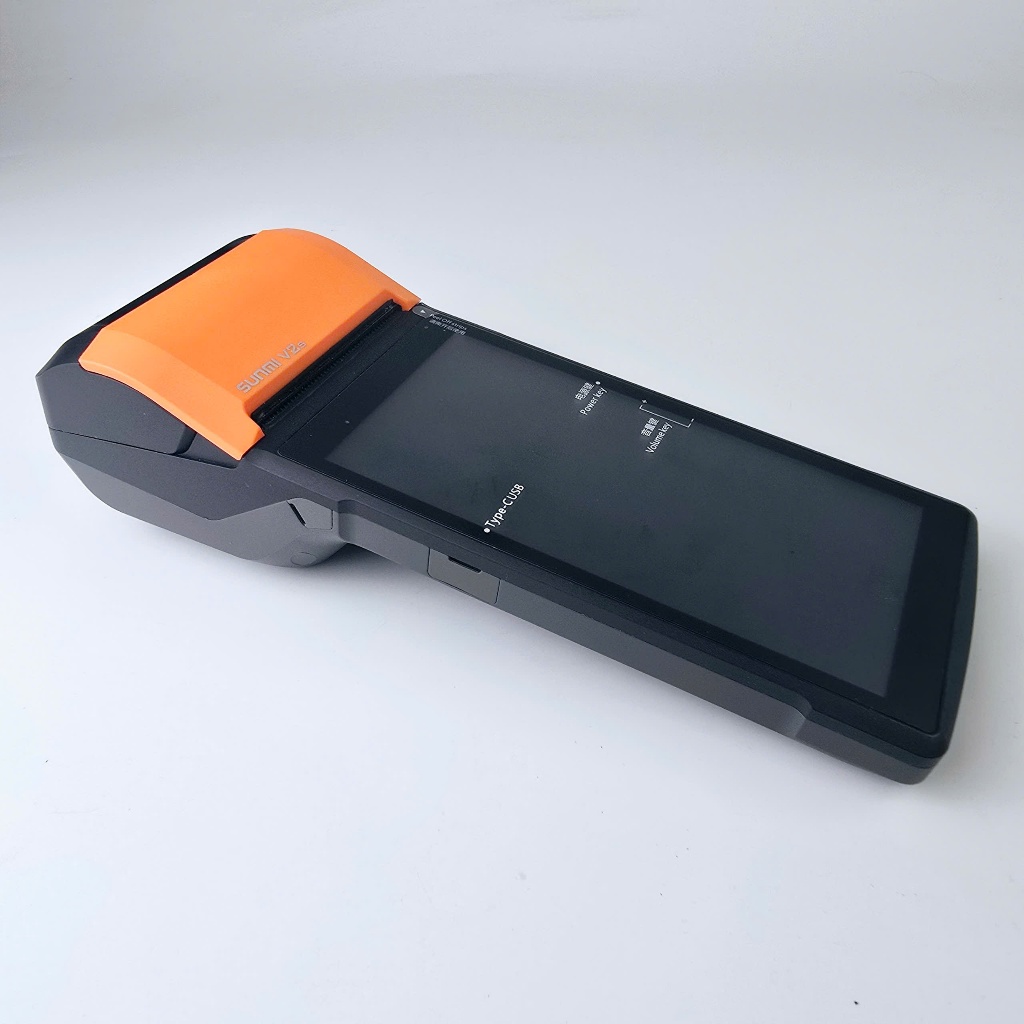 Máy POS SUNMI V2S Like New 95% | RAM 3GB ROM 32GB | Nhận đơn app giao đồ ăn GrabFood ShopeeFood