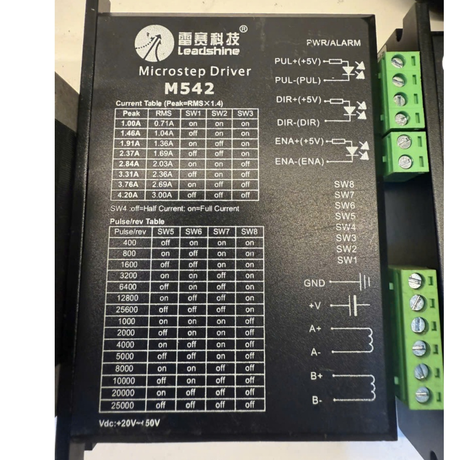 [Like New]  Driver step 57 Leadshine M542  hàng siêu lướt