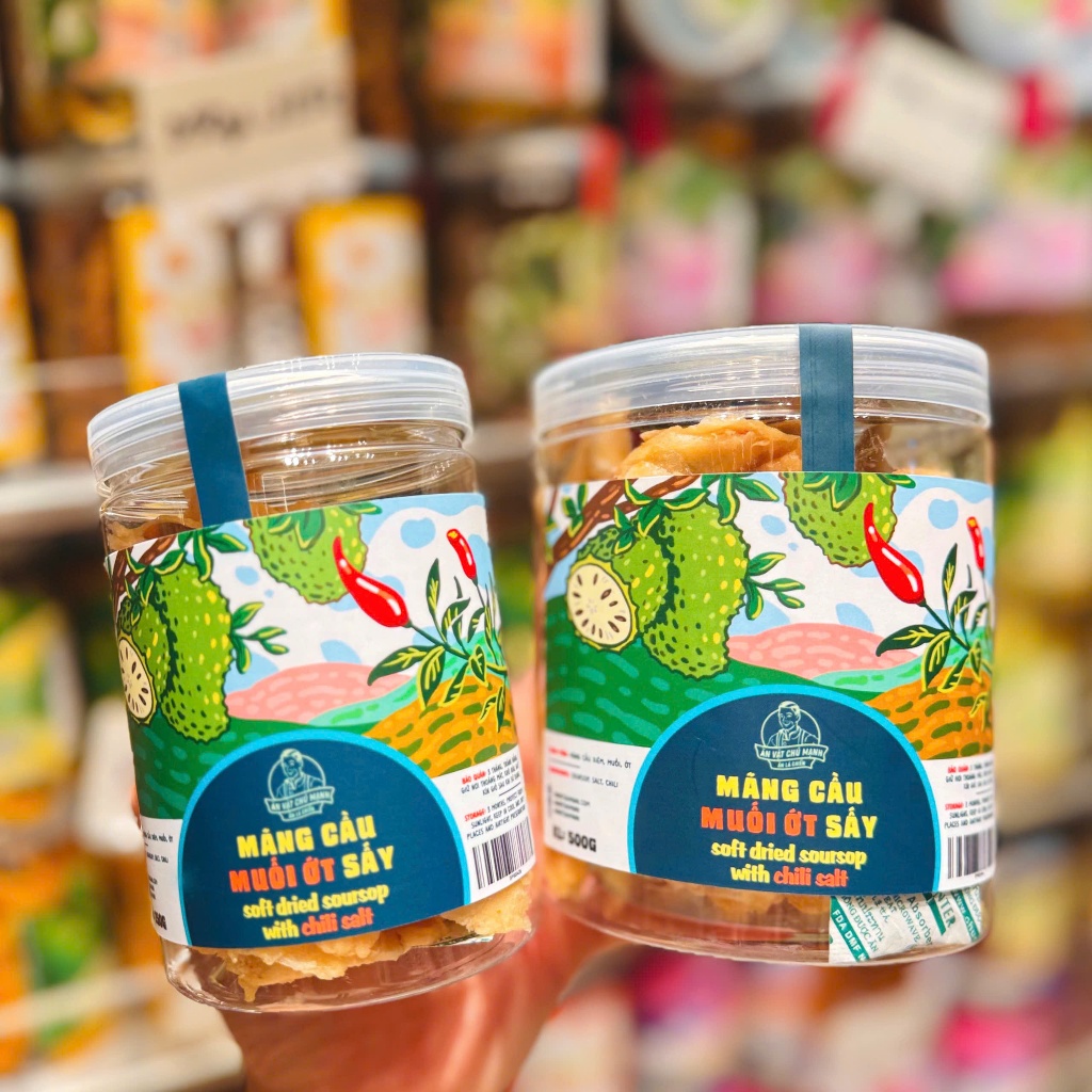 Mãng Cầu Sấy ( Muối Ớt/ Chanh Dây)