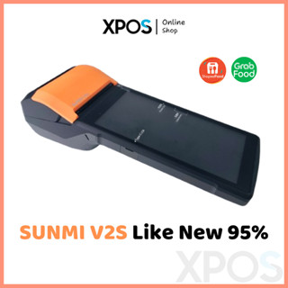 Máy POS SUNMI V2S hàng Like new 95% RAM 3GB ROM 32GB Android 11 | Nhận đơn GrabFood ShopeeFood PMBH 