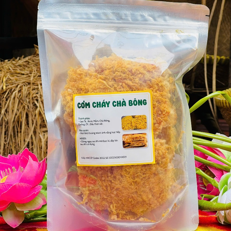 [Ăn vặt cô Diêng] Cơm cháy siêu chà bông - 1 gói 250g