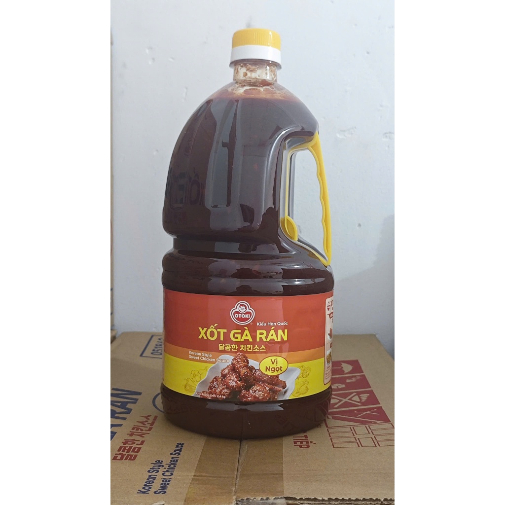 (Hàng chính hãng) SỐT GÀ RÁN HÀN QUỐC  OTOKI (OTTOGI CŨ) 2.4KG