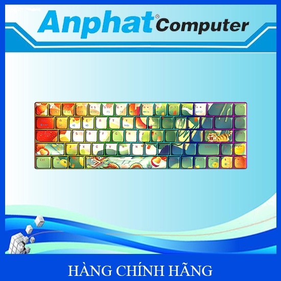 Bàn phím cơ không dây Dual Mode Newmen GM680 Jungle - Hàng Chính Hãng