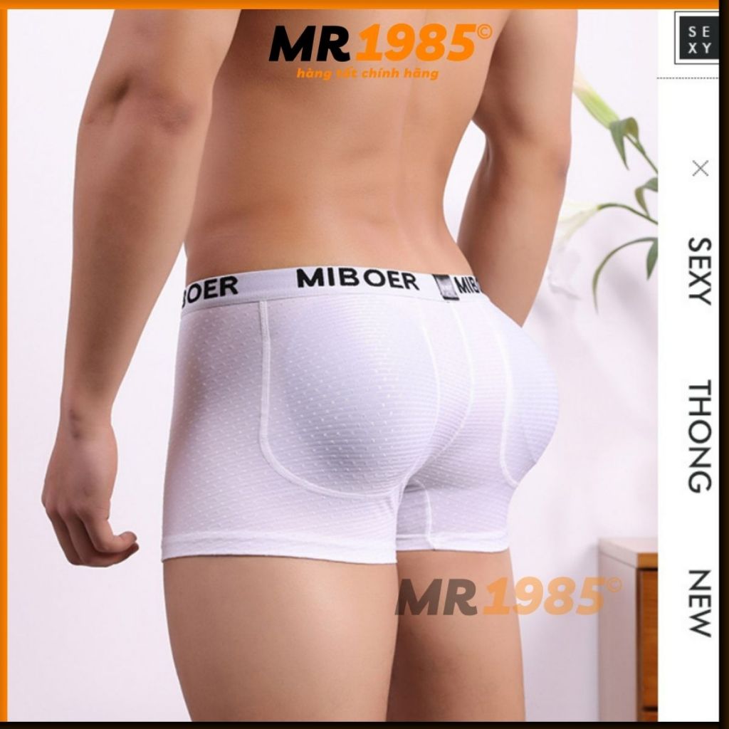 [Nâng cấp 2026] Quần lót nâng mông đầy đặn quần boxer độn mông nam vừa phải tự nhiên Mr1985