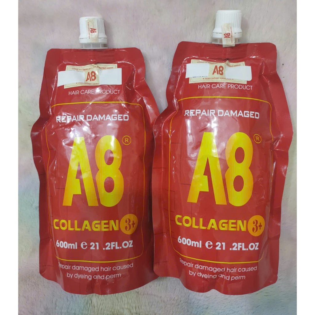 Hấp dầu A8 collagen 600ml hàng chính hãng