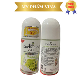 Lăn khử mùi trắng da Enchanteur White Delightful 50ml