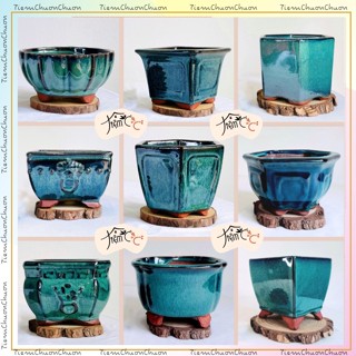  Chậu Sứ Men Hỏa Biến Size TO - Chậu Đất Nung Trồng cây Sen ĐáGốm Sứ Bát Tràng | Tiệm Chuồn Chuồn 