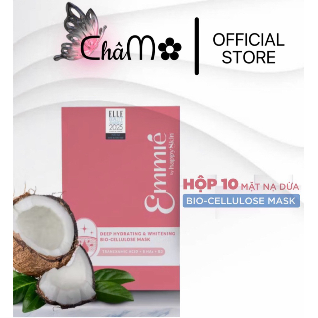 Nạ phôi dừa Emmie ( Hộp 10 miếng)