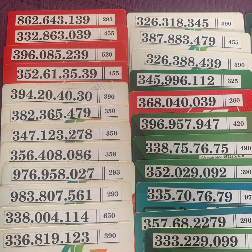 (71-72)Sim Viettel trả trước,sim Viettel số đẹp,sim đăng ký chính chủ,sim giá rẻ