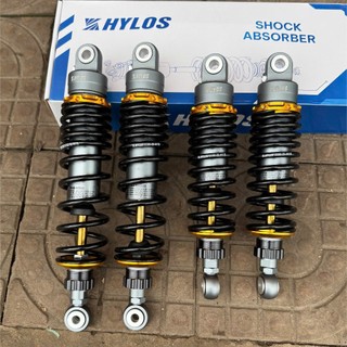 Phuộc Nitron wave không bình dầu đen chén vàng