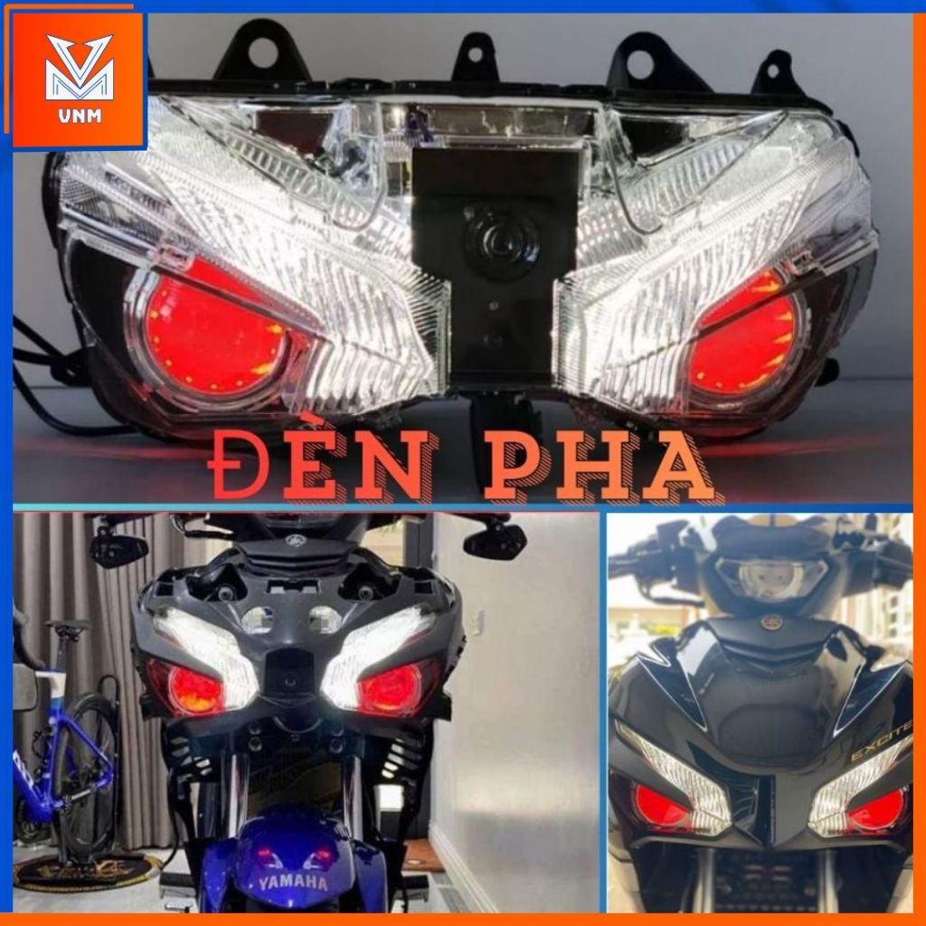 Đèn Pha Led Dạng Bi Cầu EX 155,  EXCITER 155 , Y16ZR