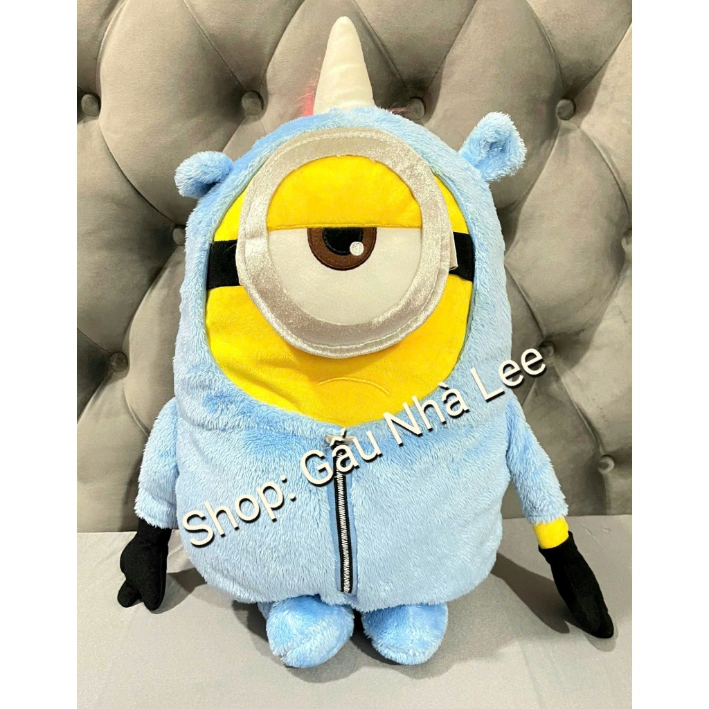 [ Nhật Bản ] [MS1751] Bé gấu bông Minion cosplay ngựa Unicorn, size 50cm, lông mềm mịn, hàng mới, fu