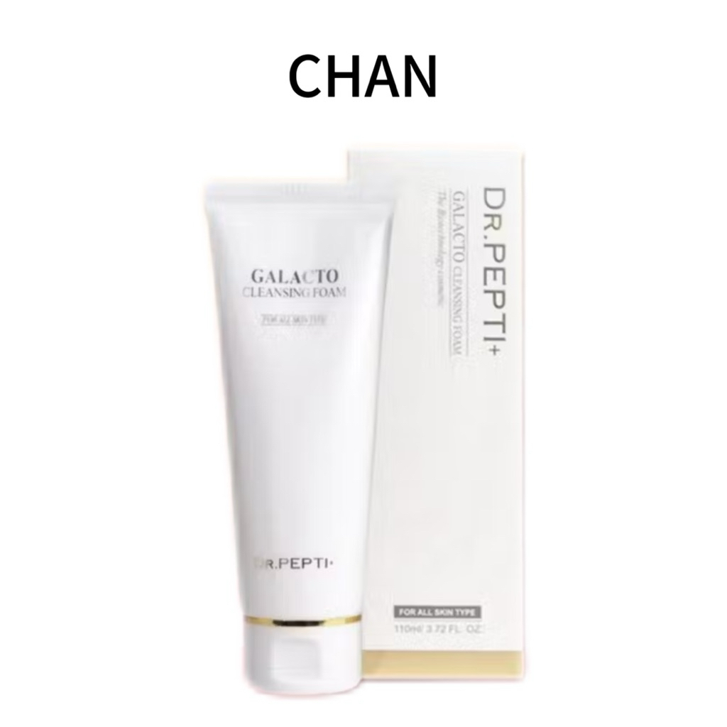 Sữa rửa mặt tạo bọt Dr.Pepti Galacto Cleansing Foam 110ml chính hãng pepti
