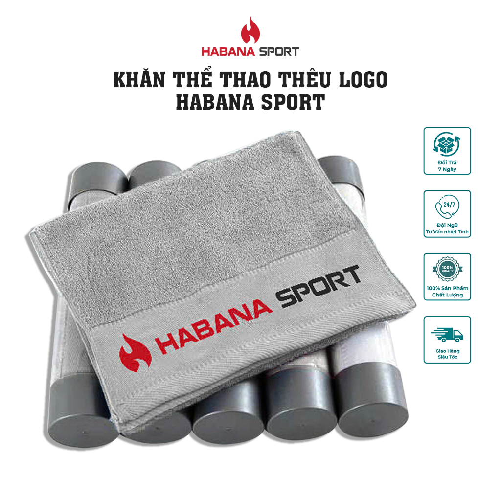 Khăn Thể Thao Thấm Hút Mồ Hôi Cực Hiệu Tốt  - Habana Sport