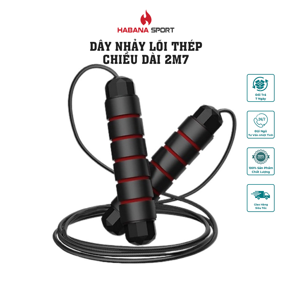 Dây nhảy thể lực lõi thép - Habana Sport