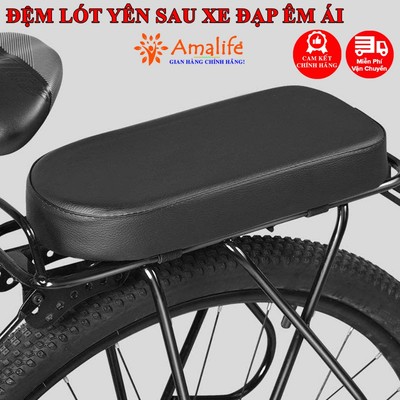 Đệm Nệm Yên Ngồi Ghế Sau Xe Đạp Loại Dày Dặn, Chất Lượng – Yên Sau Xe Đạp, Đệm Ngồi Yên Sau Xe Đạp Chính Hãng Amalife
