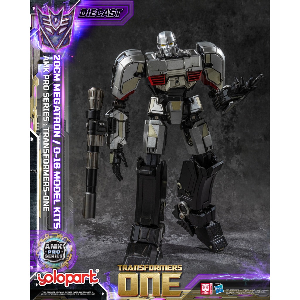 Mô Hình Transformers ONE - AMK PRO Series - Final Form Megatron - D-16 Model Kit - Yolopark