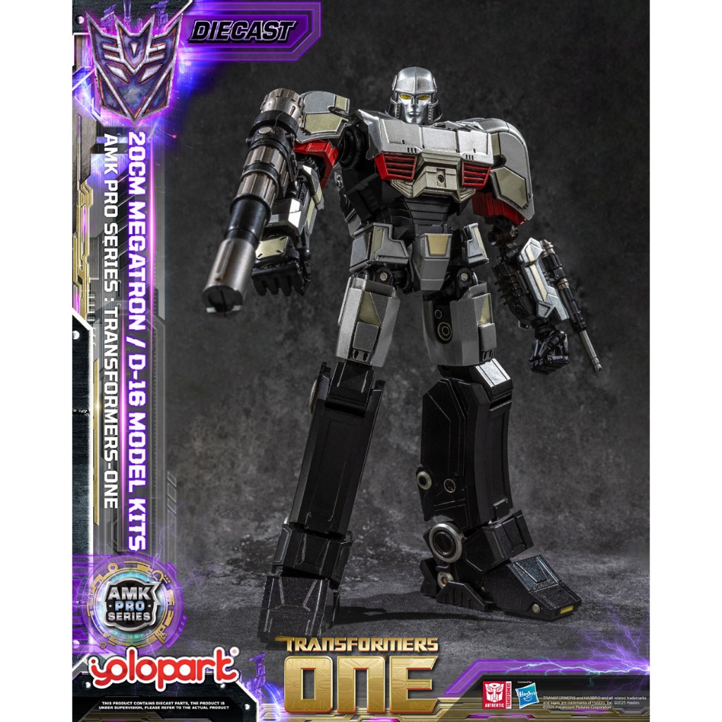 [Hàng Sẵn] Mô Hình Transformers ONE - AMK PRO Series-Final Form Megatron/D-16 Model Kit - Yolopark