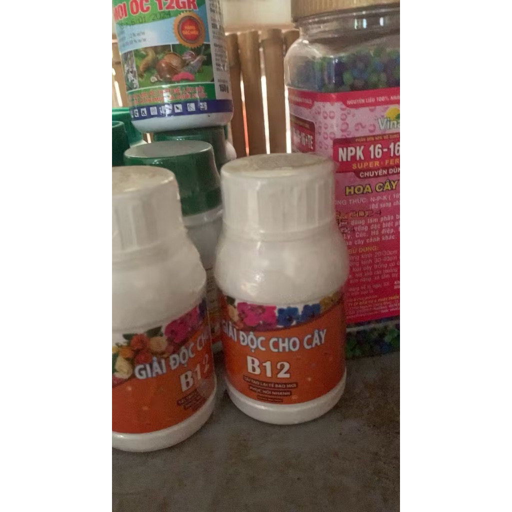 Vitamin B12 giải độc cho cây
