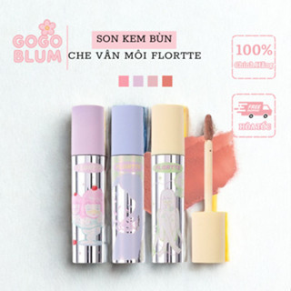   HỎA TỐC  Son Kem Bùn FLORTTE Vỏ Bạc Cô Gái Girls Dormitory Series Milk Cake Lip Cream 2.3g 