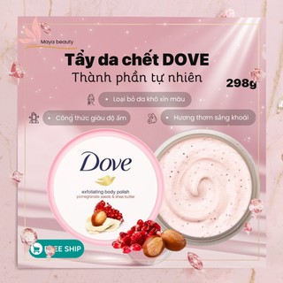  Tẩy Tế Bào Chết Body Dove Smoothie Chăm Da Sáng Khỏe Mịn Màng 298g 