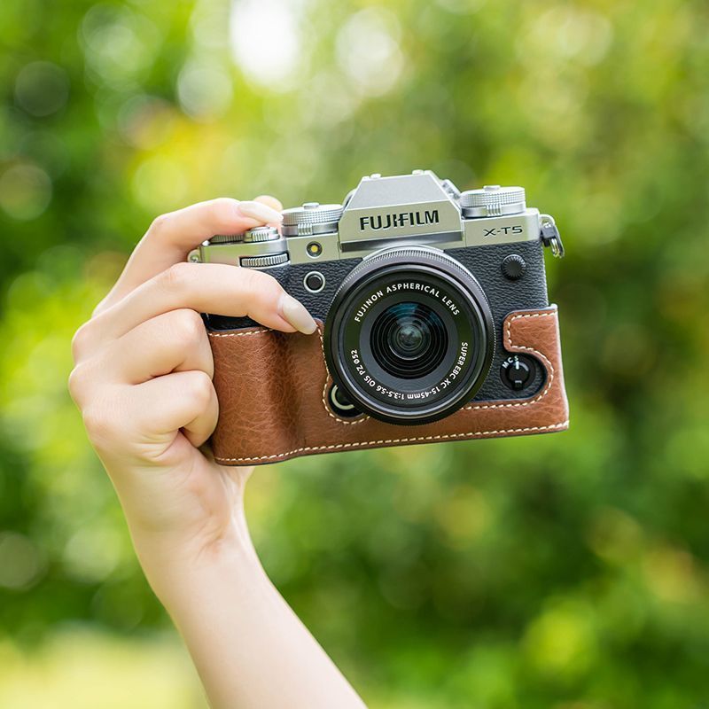 Halfcase bảo vệ máy ảnh Fujifilm- Bao da cho máy ảnh Fujifilm XT5