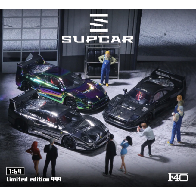 Mô hình ô tô Ferrari F40 1:64 Supcar