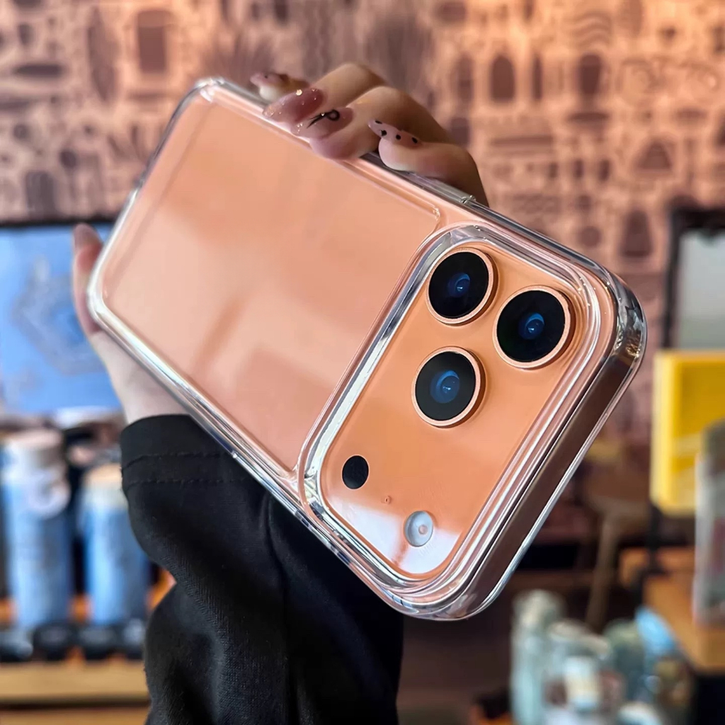Ốp lưng điện thoại chống sốc trong suốt cho iphone 17 Air 16 15 14 11 12 13 Pro Max XR XS 8Plus
