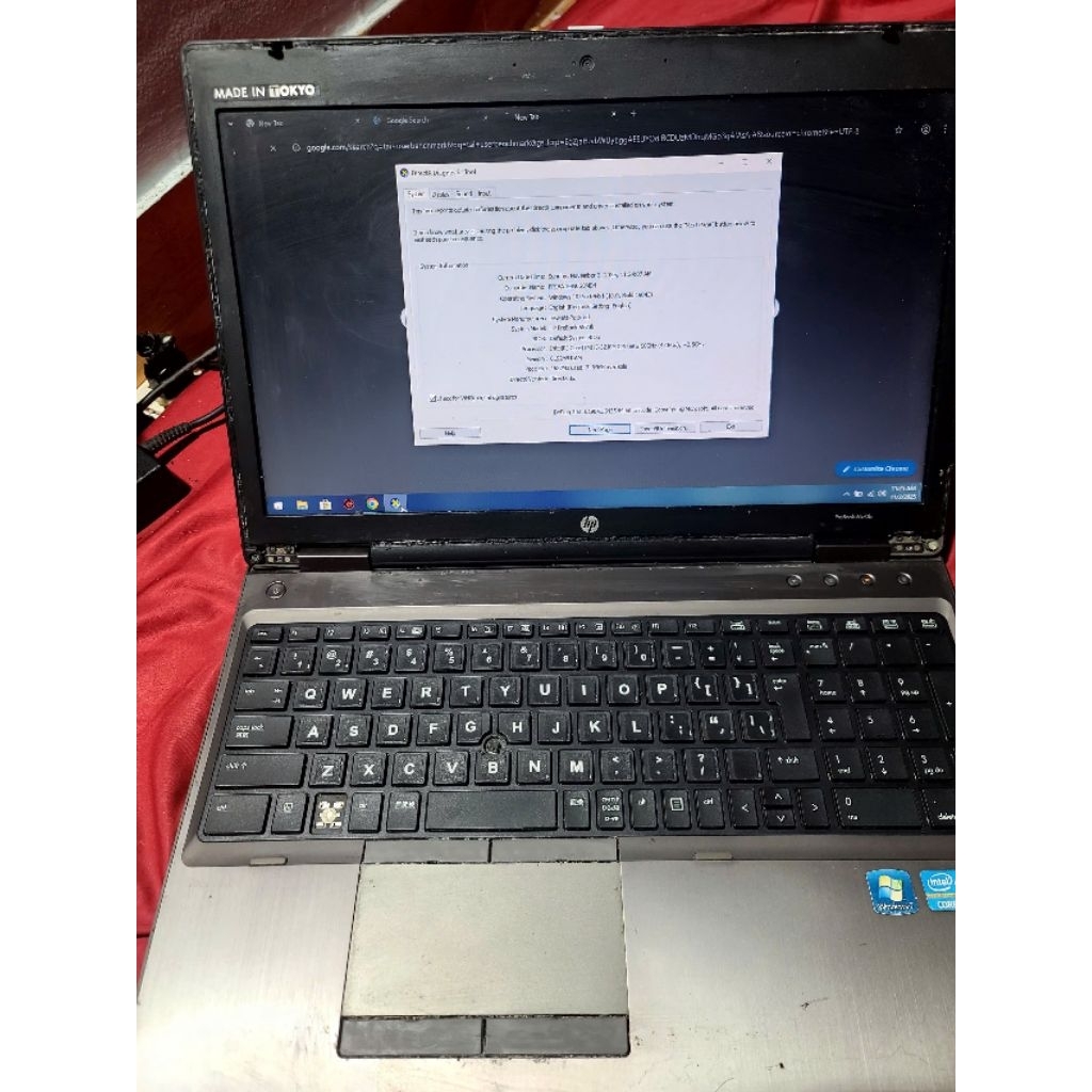 laptop Nhật HP Probook 6570p nhôm Vga hd 4000 i5 3380m ngang gt 710m+i7, ram 8gb ssd 128gb kingston