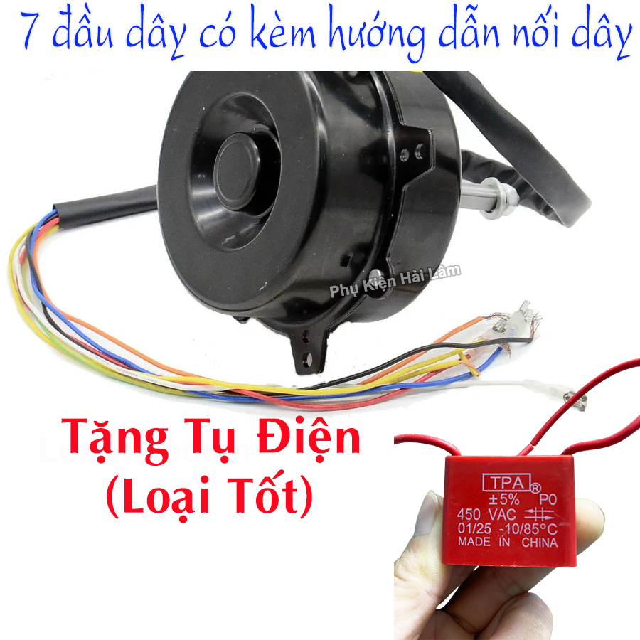 Motor Quạt Hơi Nước DaichiPro, Mới, Có Bảo Hành.