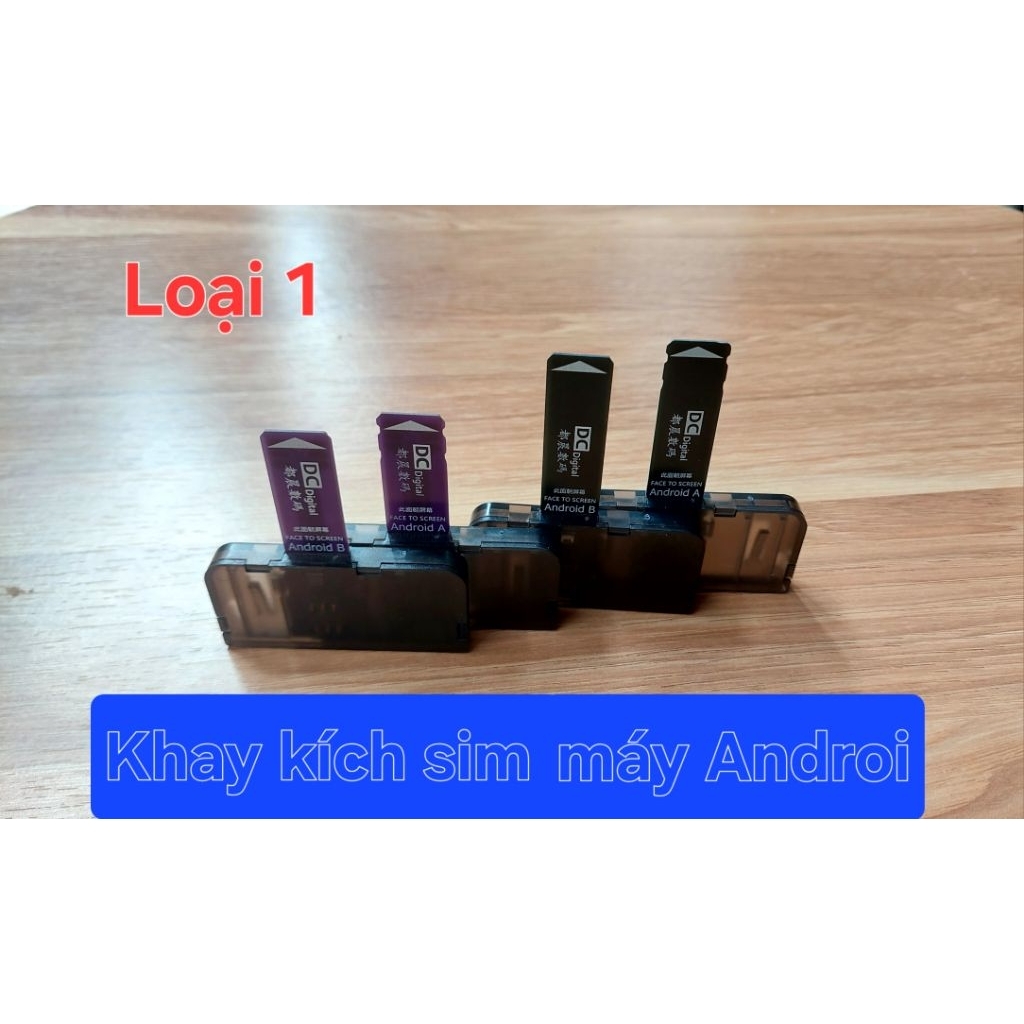 Khay kích sim cho máy Samsung , Oppo , Xiaomi , Redmi, Vivo,  Huewei... ( Loại Tốt )